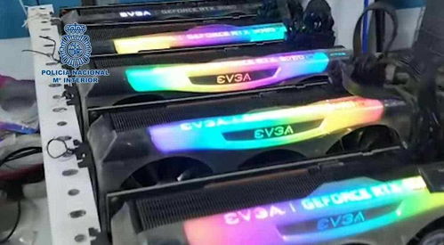 High-efficiency mining rigs symbolizing Russia's ambition